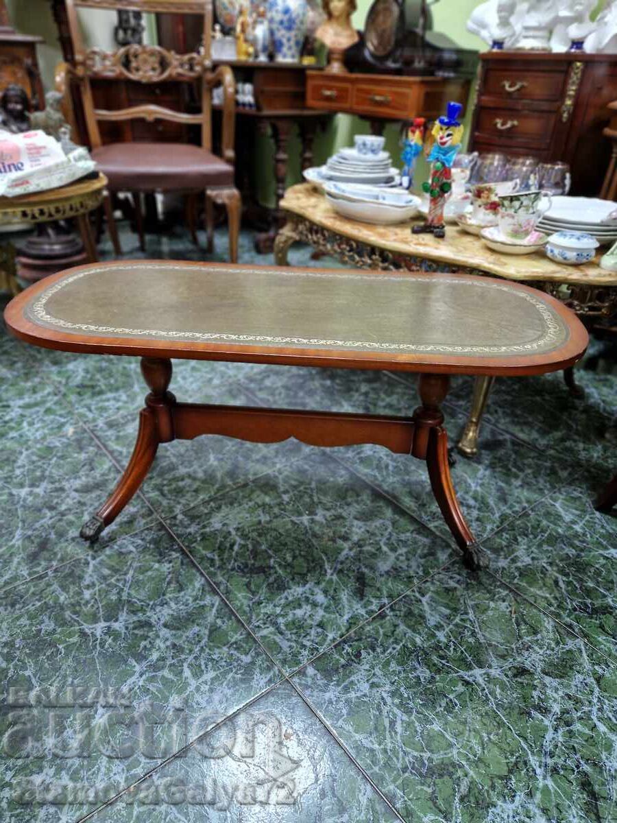 Auction  A great antique English coffee table