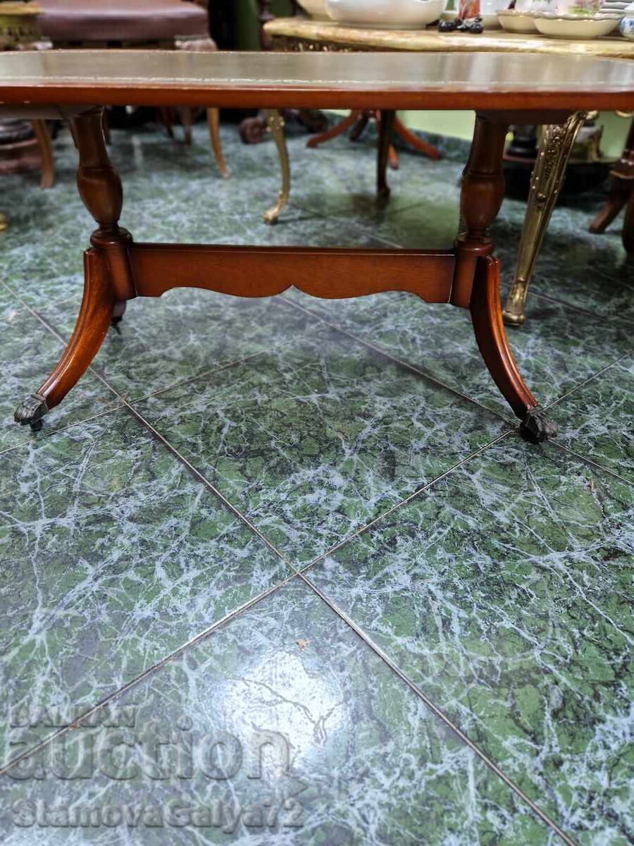 Delivery of A great antique English coffee table