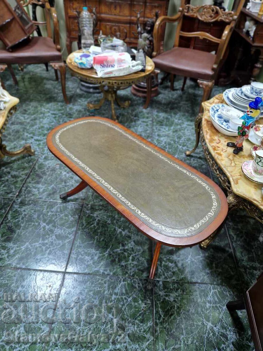 A great antique English coffee table - 5