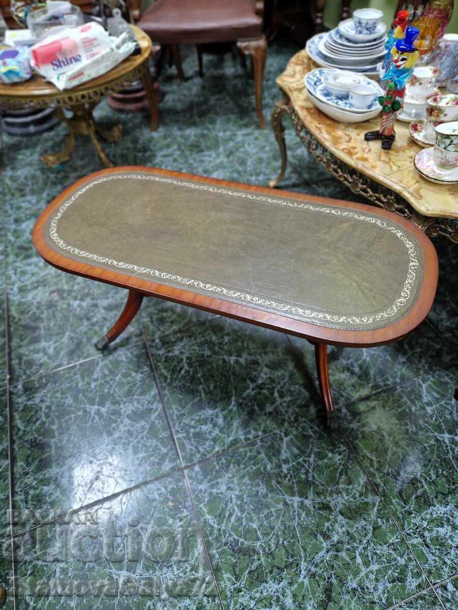 A great antique English coffee table