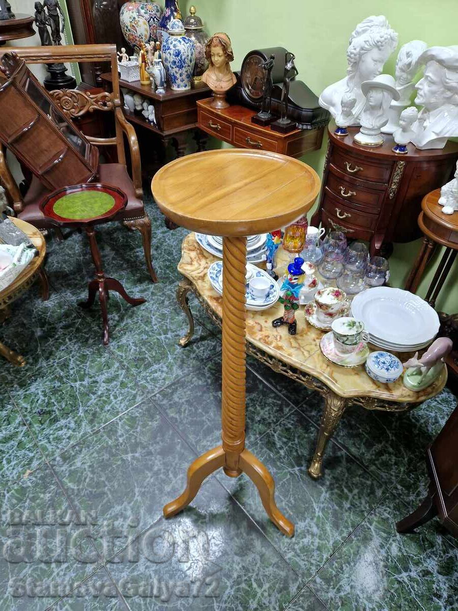 Beautiful antique French tall wooden table with price 223.00 BGN | € 114.02