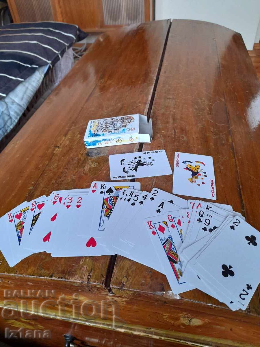 Cărți de joc Bulgaria Țara Trandafirilor cu preț 32.00 BGN | € 16.36