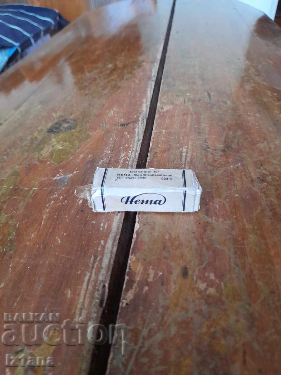 Παλιό σκουλήκι, μαχαίρι για ξύστρα μολυβιών Hema