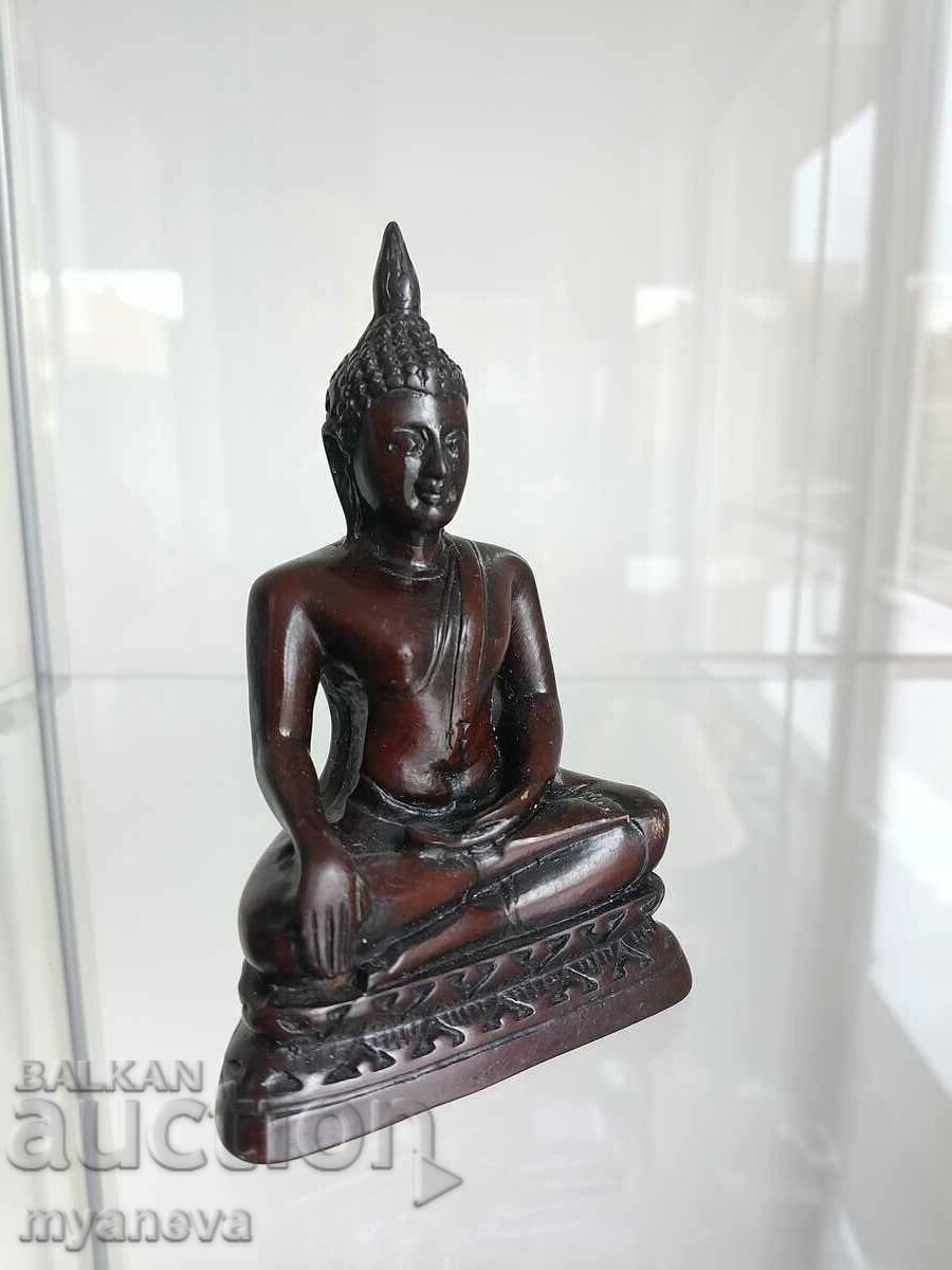Аукцион Буда в поза на медитация, статуетка от Камбоджа.