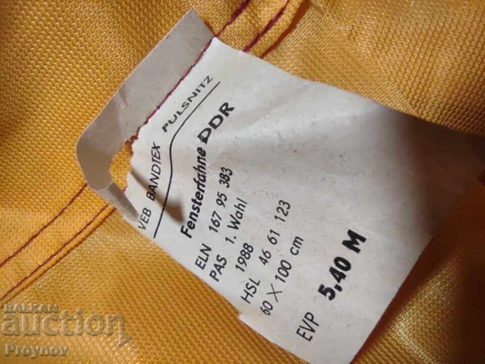 Delivery of New East Germany GDR Flag 1988