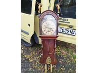 Wall clock with beautiful ornaments, moon phase, 140 cm