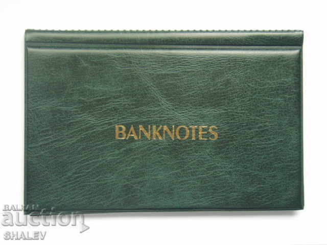 Delivery of Pocket album for banknotes up to 198 x 124 mm in size - 20 sheets Delivery of Pocket album for banknotes up to 198 x 124 mm in size - 20 sheets