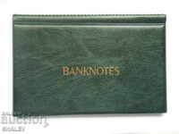 Pocket album for banknotes up to 198 x 124 mm in size - 20 sheets