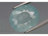 Akvamarin nebesino 4.18ct tăietură ovală