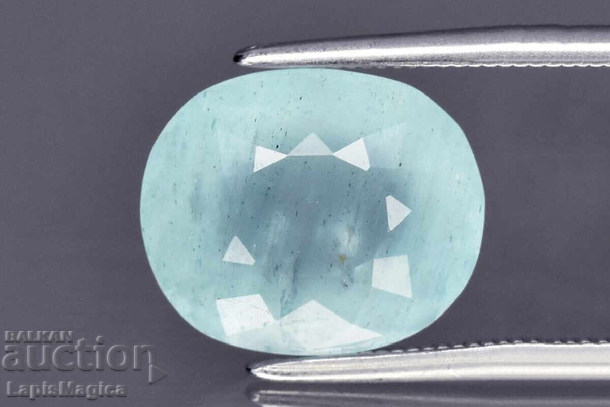 Аквамарин 4.30ct овална шлифовка Аквамарин 4.30ct овална шлифовка