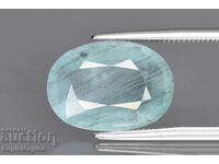 Akvamarin albastru 3.28ct tăietură ovală