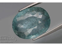 Blue aquamarine 6.55ct oval cut