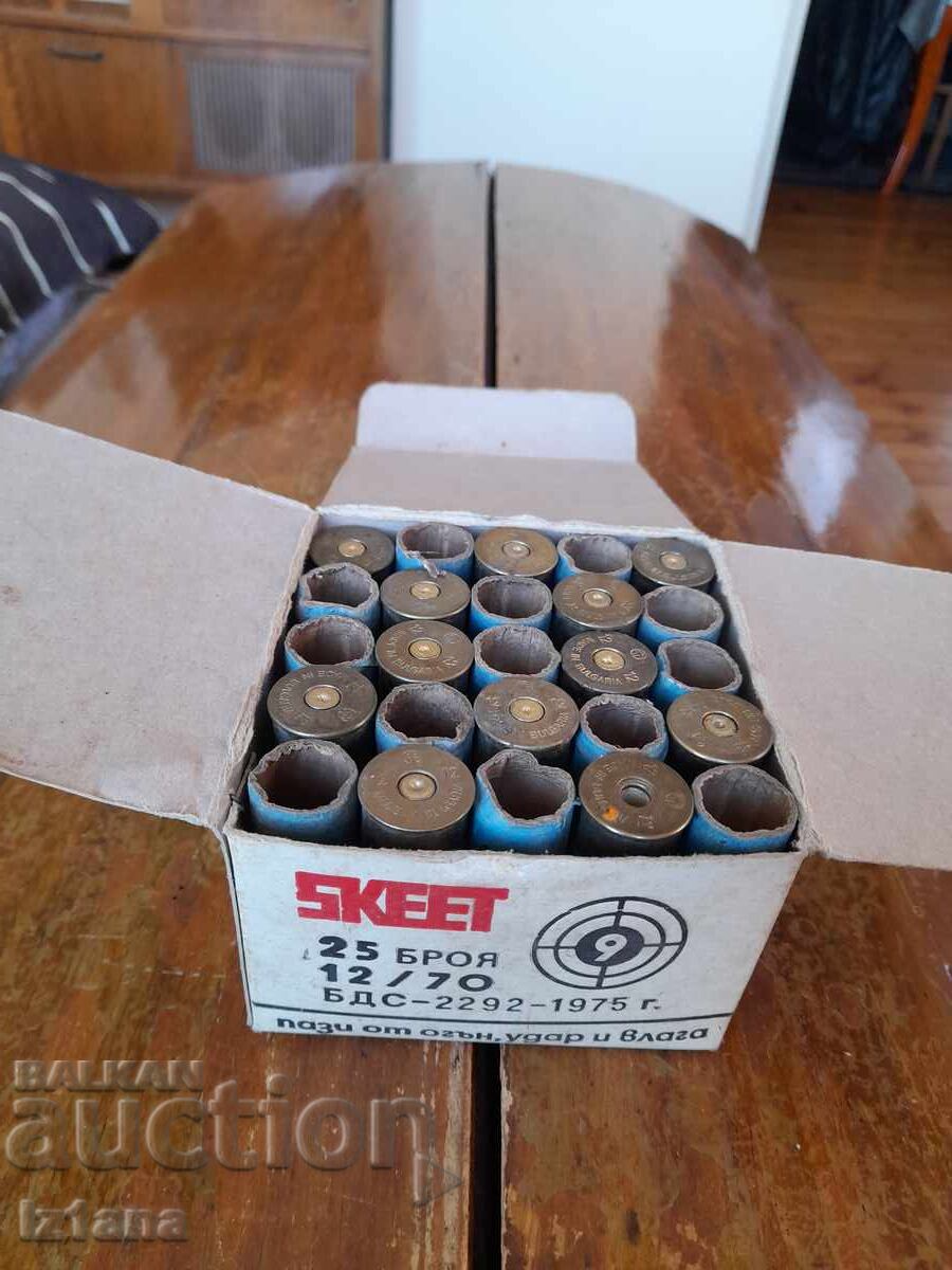 Δημοπρασία Παλιό κουτί φυσιγγίων Skeet, κάλυκες