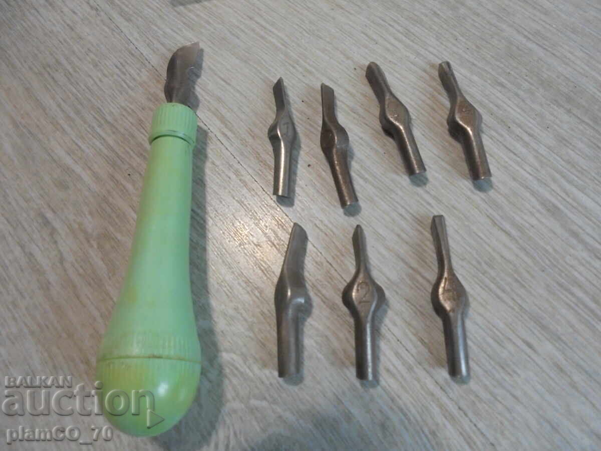 Set of linocut carving tools, No. 8347 with price 20.00 BGN | € 10.23