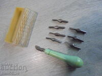 Set of linocut carving tools, No. 8347