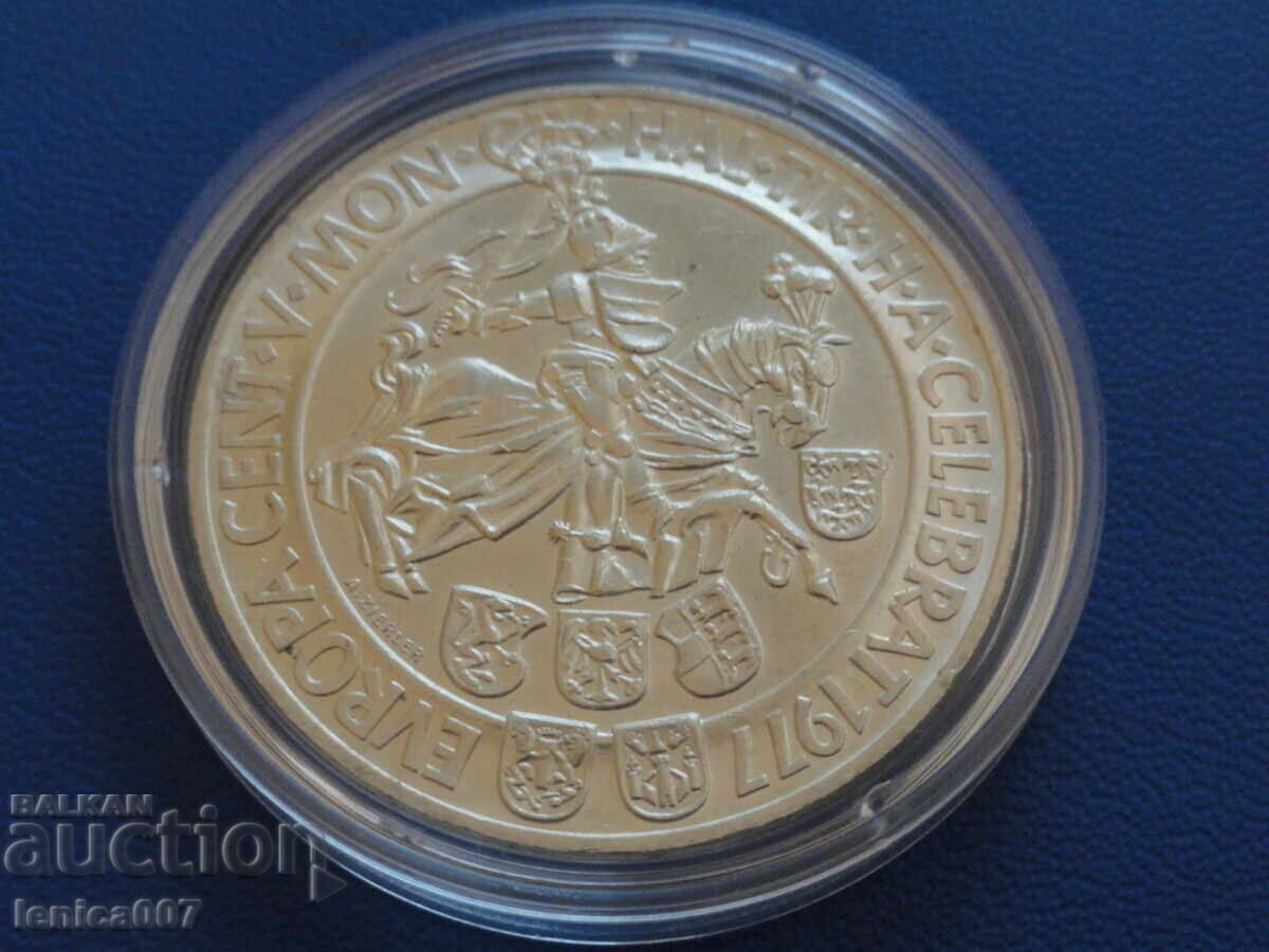 Austria 1977 - 100 Schilling "500g. from the creation of the mint" - 5