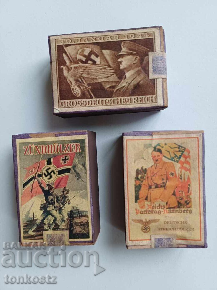 3 Matches Deutsches Reich