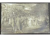 5156 Regatul Bulgariei, satul Huma, Paște, soldați joacă horă