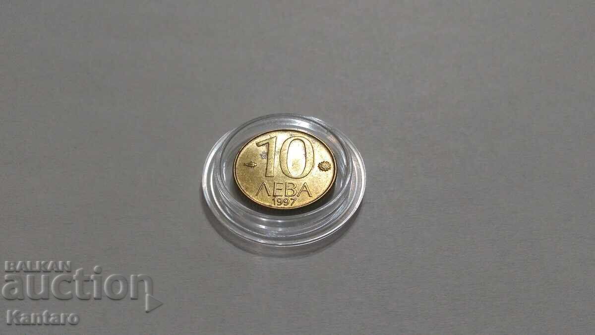 Монета - БЪЛГАРИЯ - 10 лева - 1997 г. - UNC с цена 1.00 лв. | € 0.51