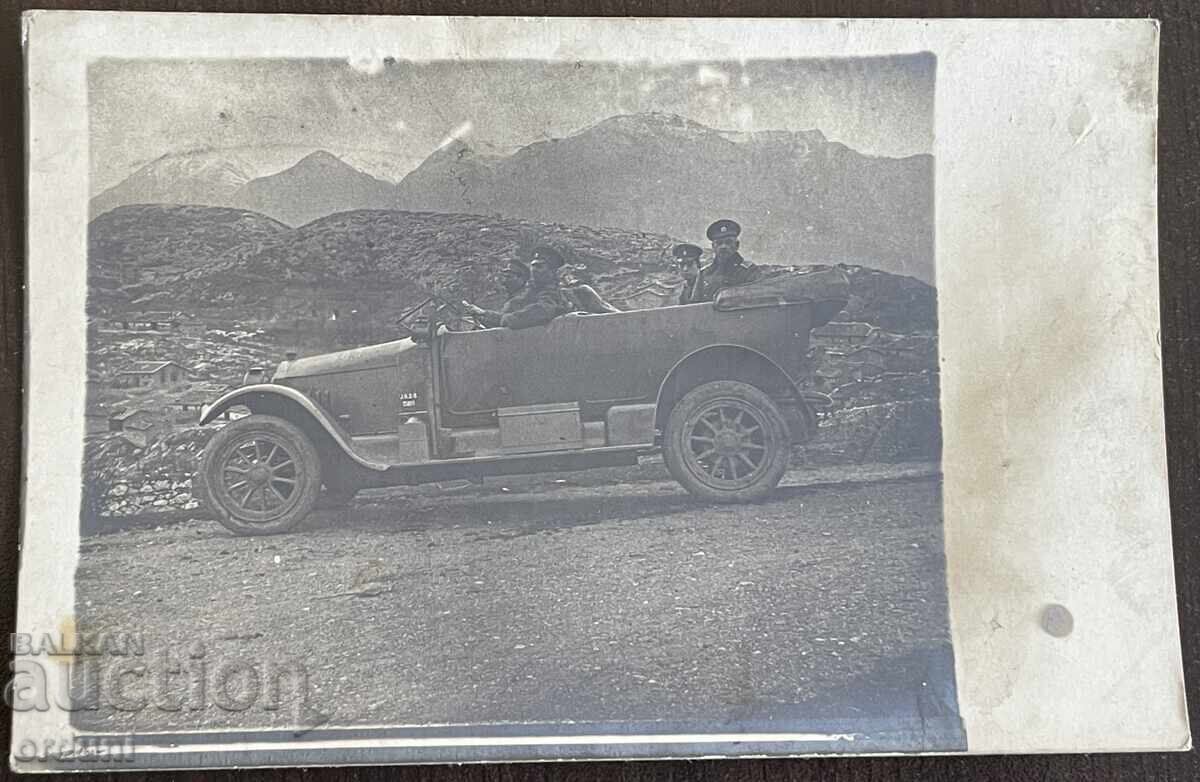 5158 Царство България капитан Буров автомобил 1917г. ПСВ цен