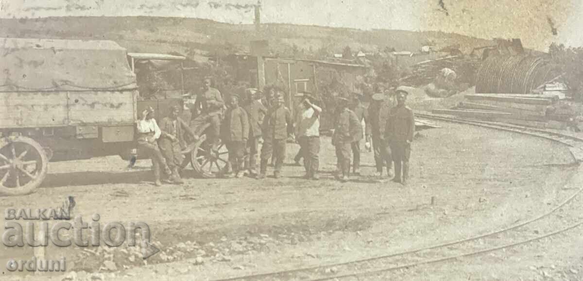 5159 Царство България военен товарен камион ПСВ 1917г. с цена 20.00 лв. | € 10.23