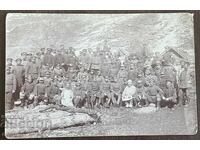 5161 Regatul Bulgariei grup de soldați în spatele frontului Primul Război Mondial