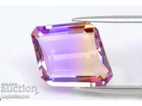 Ametrin 5.49ct VVS șlefuire fancy