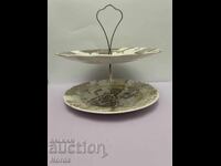 Δίσκος πορσελάνης δύο επιπέδων