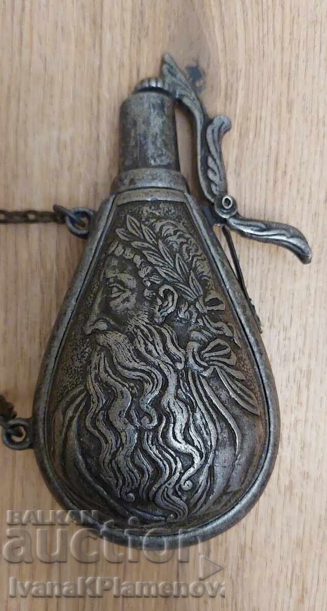 Аукцион Барутница винтидж за колекционери отлична