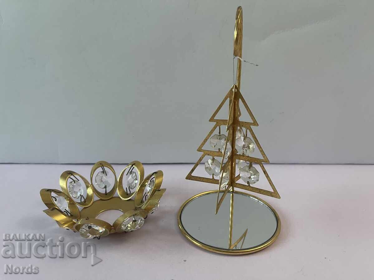 Christmas metal candlestick with price 11.00 BGN | € 5.62 Christmas metal candlestick with price 11.00 BGN | € 5.62