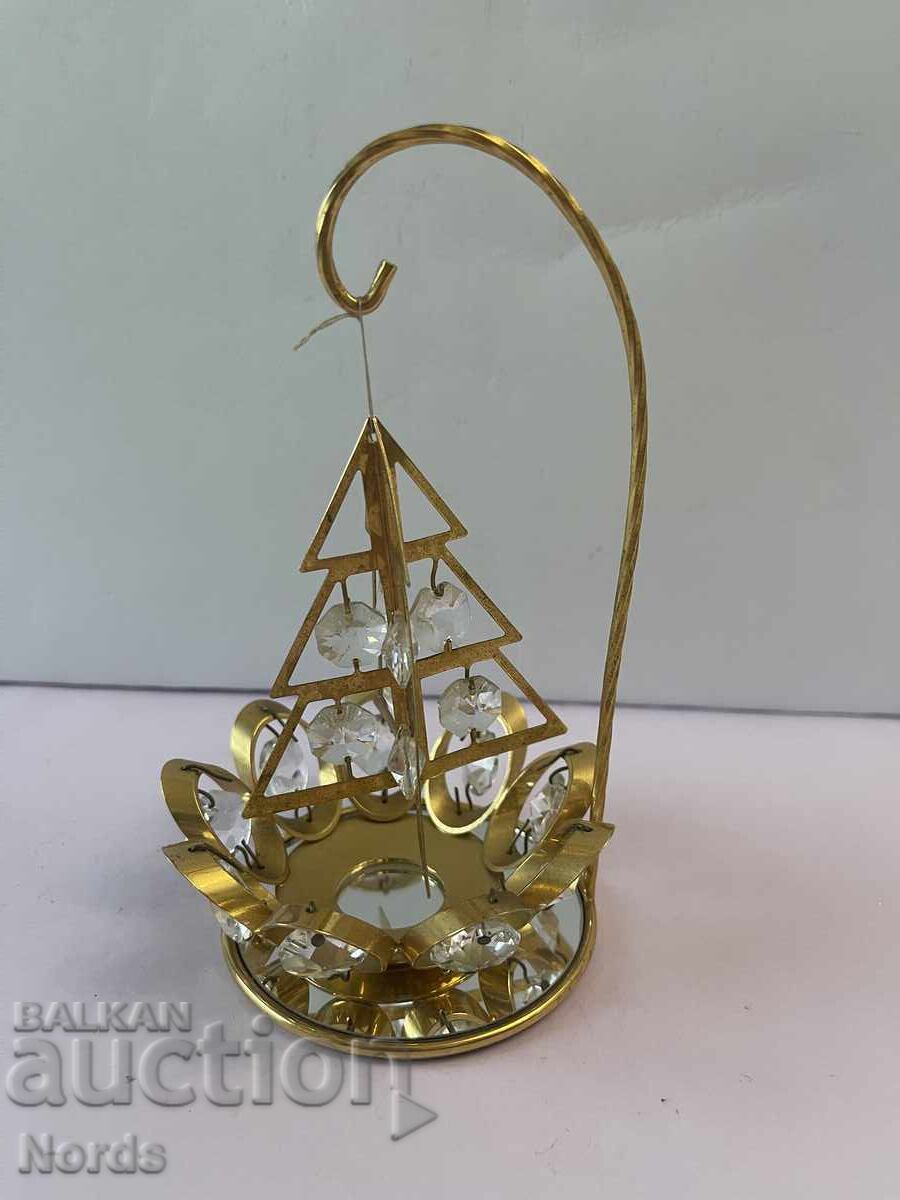 Christmas metal candlestick Christmas metal candlestick