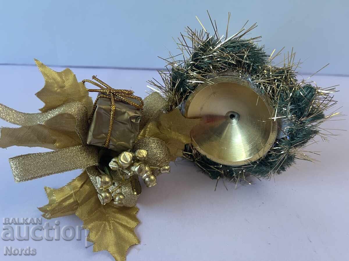 Δημοπρασία Χριστουγεννιάτικο μεταλλικό κηροπήγιο