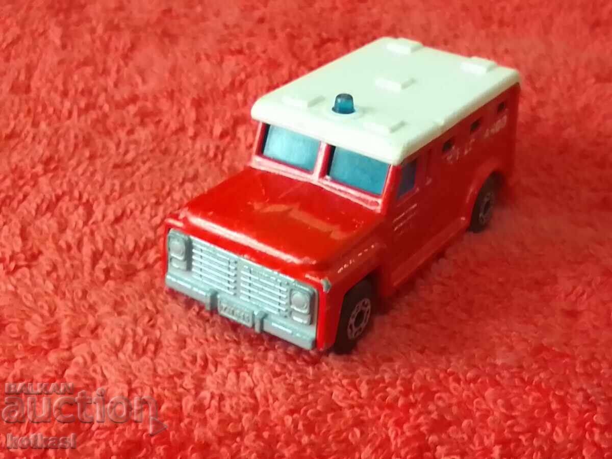 Vechi mașină Jeep din metal 1978 MACHBOX ENGLAND LESNEY Model