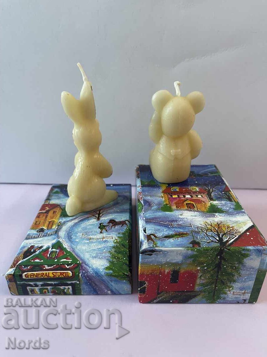 Christmas box with candles - 5 Christmas box with candles - 5