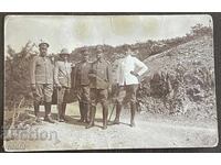 5166 Regatul Bulgariei ofițeri germani și bulgari 1917 Primul Război Mondial