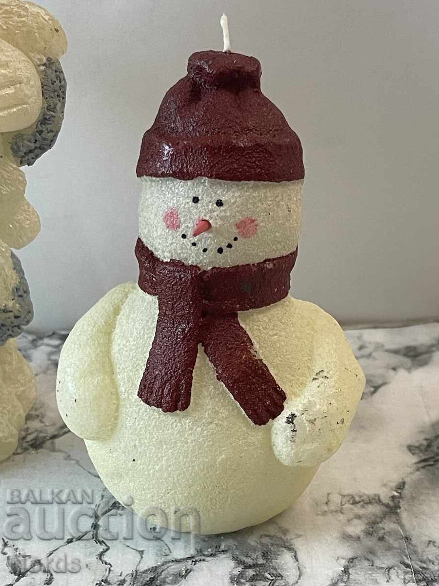 Auction Christmas candles Auction Christmas candles