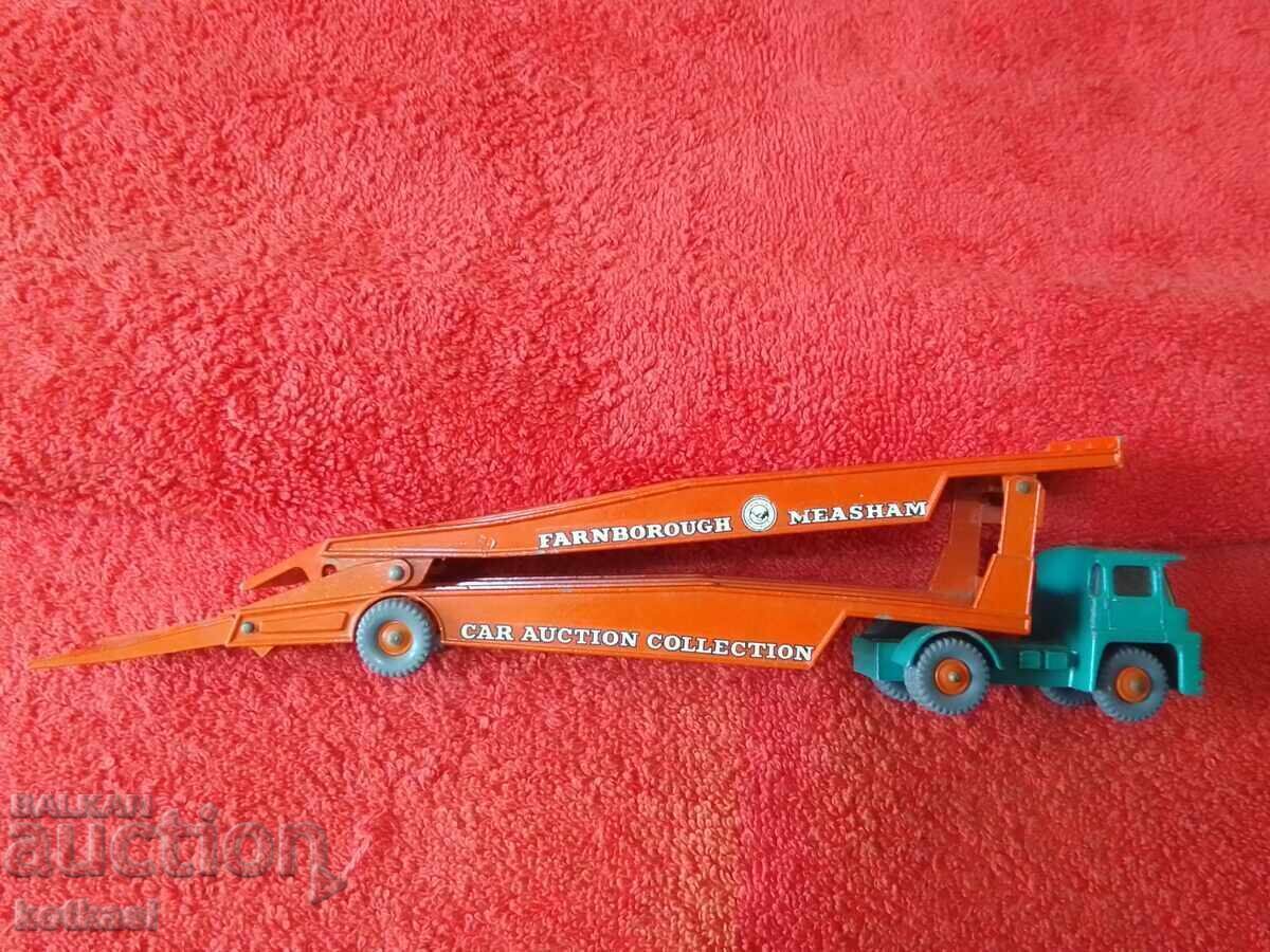 Auction  Old metal truck Car Transporter MATCHBOX ENGLAND LESNEY