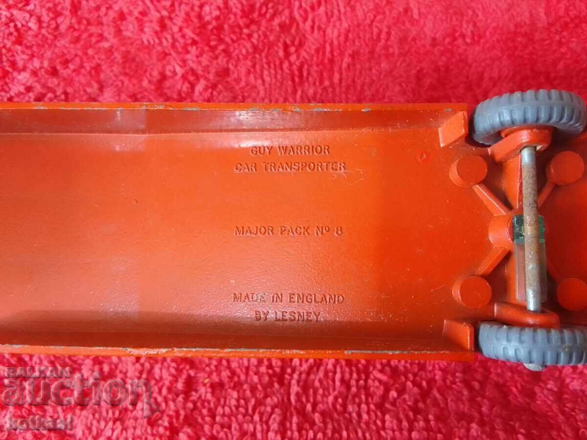 Old metal truck Car Transporter MATCHBOX ENGLAND LESNEY - 6