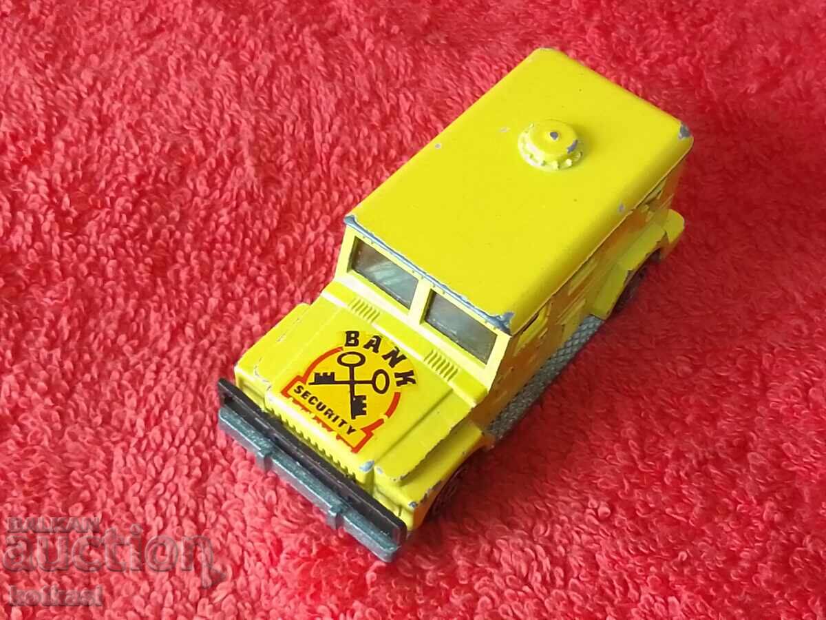 Παλιό μεταλλικό αυτοκίνητο Γαλλία Banque SECURITY 1/57 Majorette