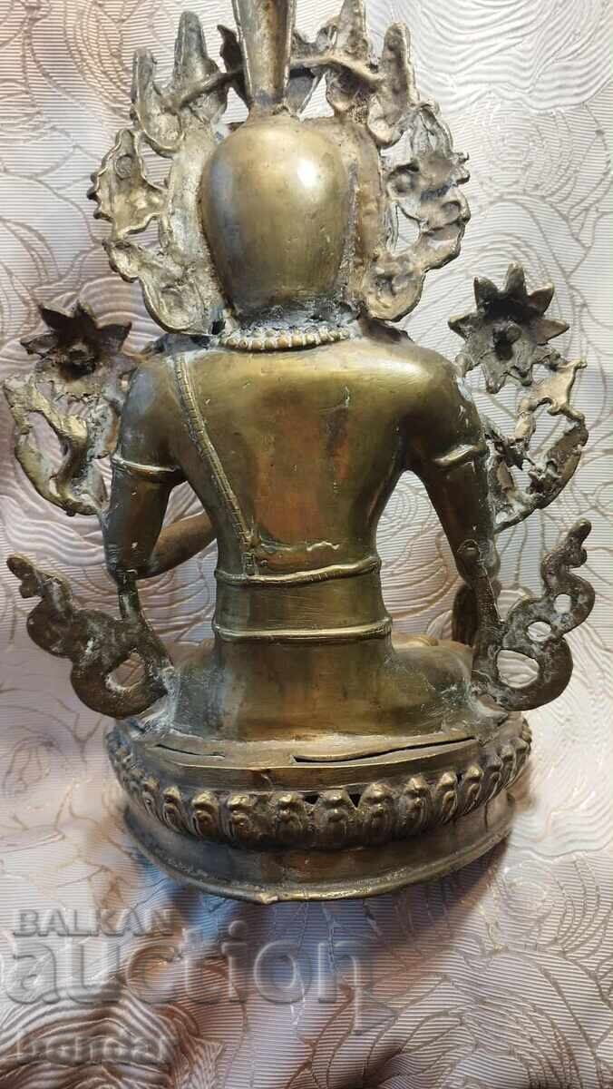 Livrarea Buddha de bronz din Asia, Tibet, secolul al XVIII-lea/al XIX-lea Livrarea Buddha de bronz din Asia, Tibet, secolul al XVIII-lea/al XIX-lea