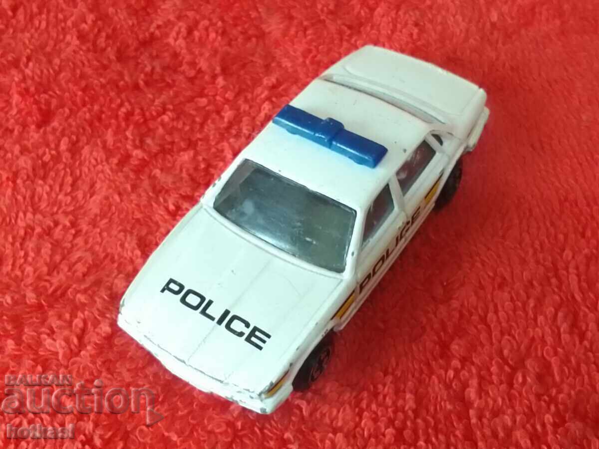 Old solid metal Corgi Police car - 7