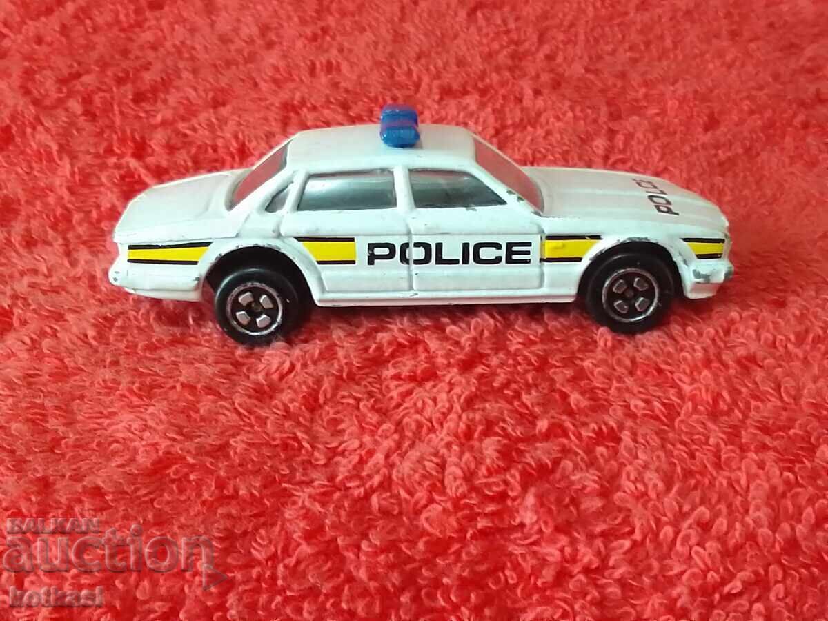 Old solid metal Corgi Police car