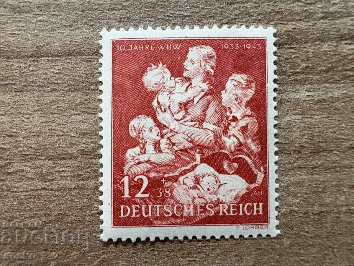 Γερμανία - 50 γρ. από τη γέννηση του Αδόλφου Χίτλερ (1943) MH