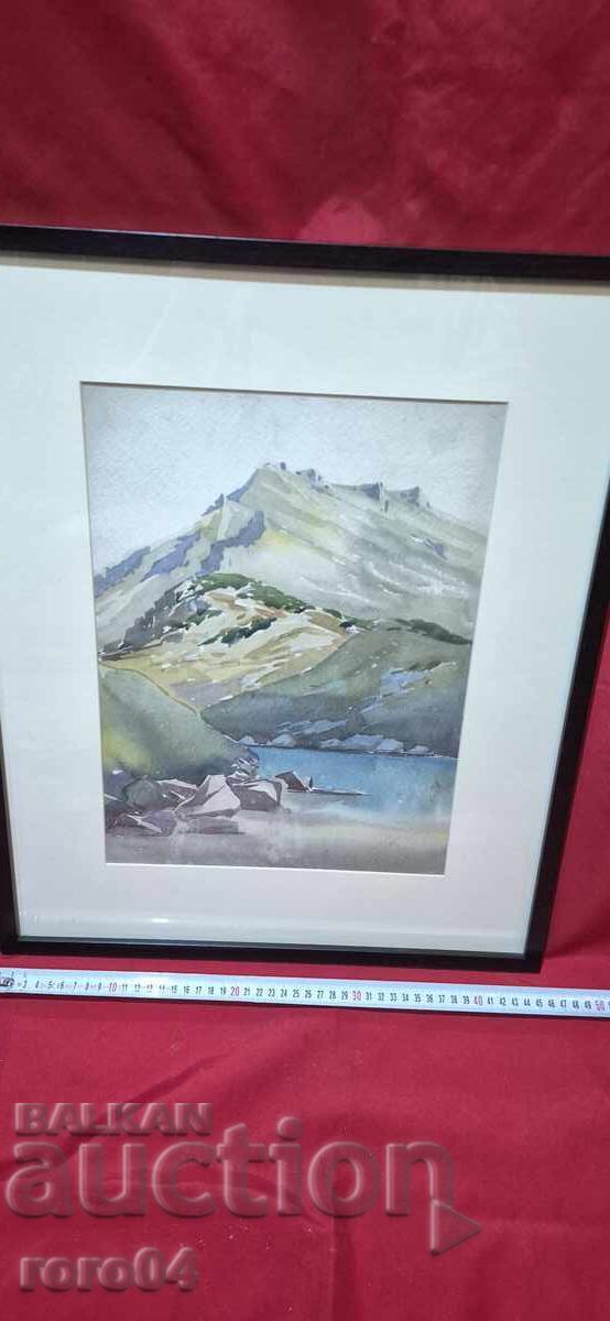 GEORGI BELSTOINEV ( 1909 - 1968 ) LACUL RILA - 6