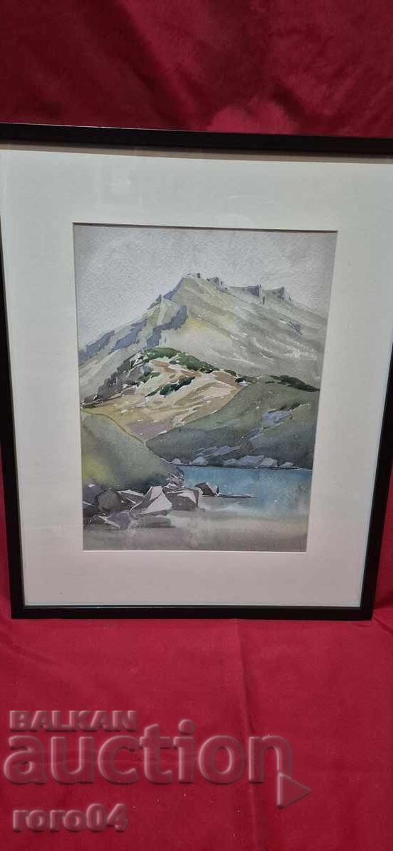 GEORGI BELSTOINEV ( 1909 - 1968 ) LACUL RILA