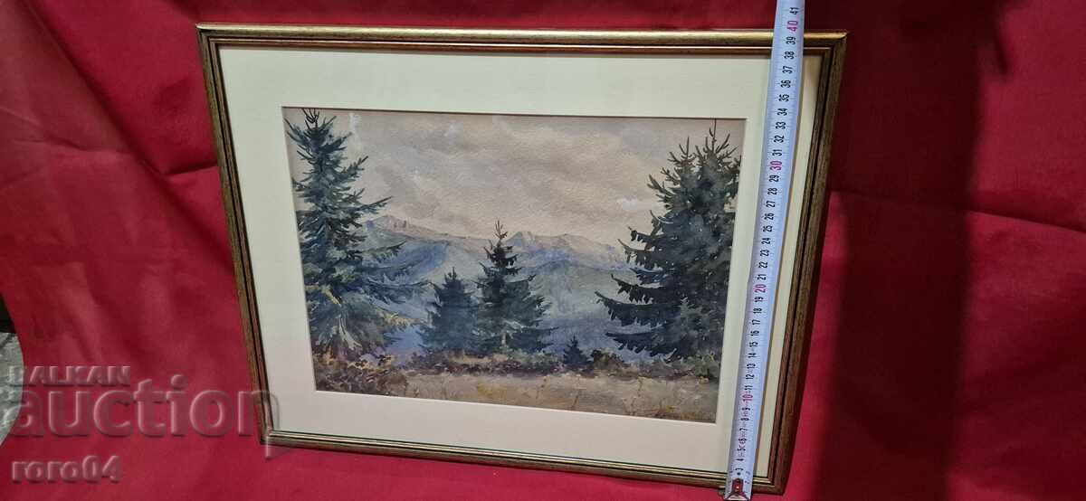 PAVEL FRANTSALIYSKI (1884 - 1956) RILA - 5