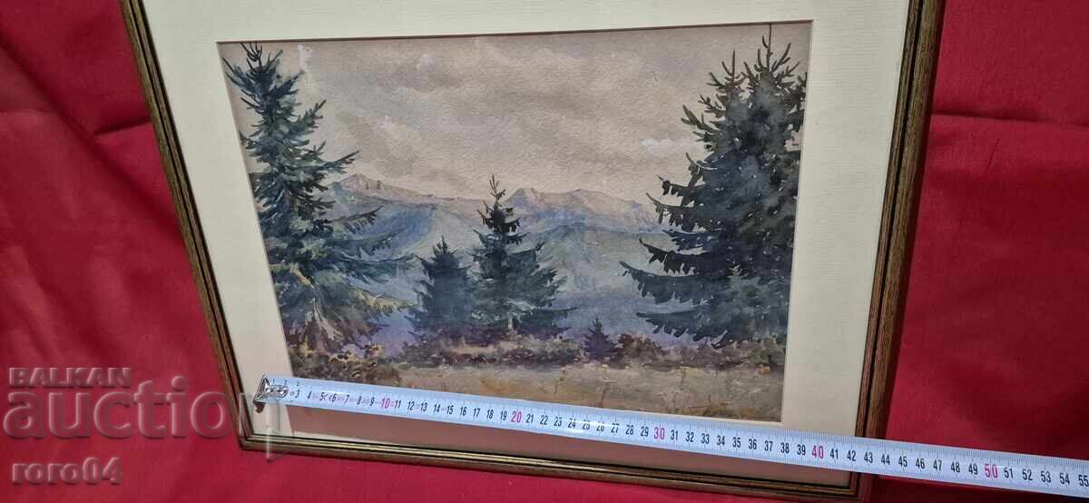 PAVEL FRANTSALIYSKI (1884 - 1956) RILA - 6