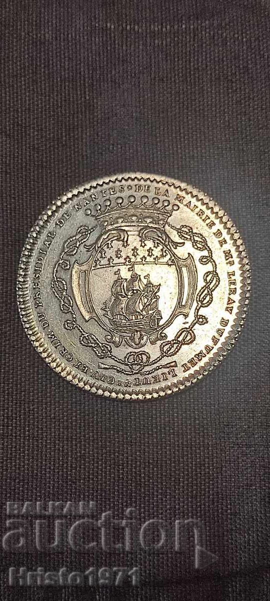 Σημάδι 1730 δημαρχείο πόλης Ναντ με τιμή 120.00 BGN | € 61.36