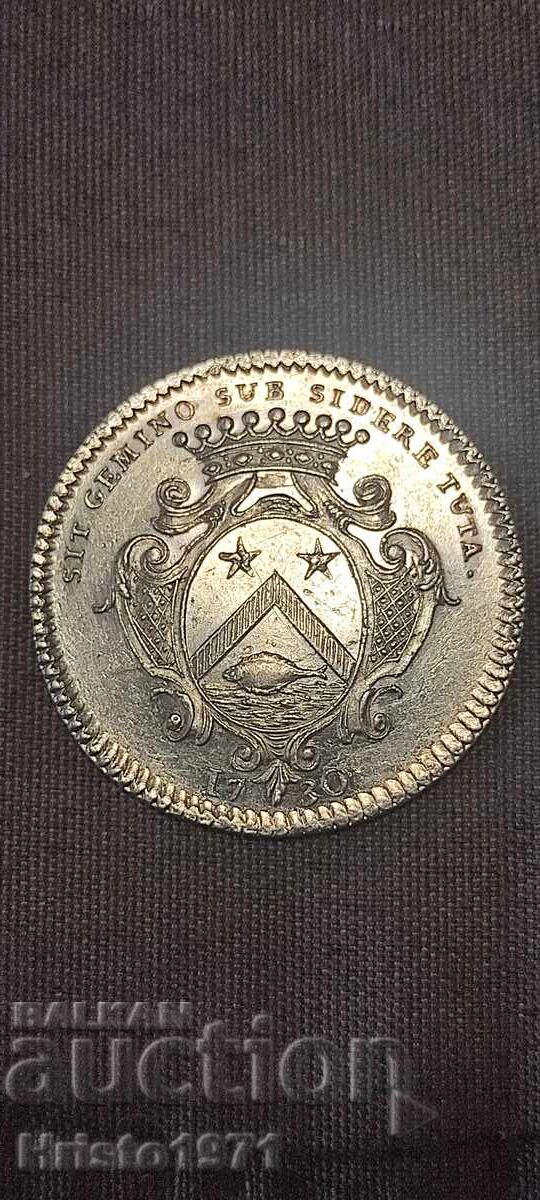 Σημάδι 1730 δημαρχείο πόλης Ναντ