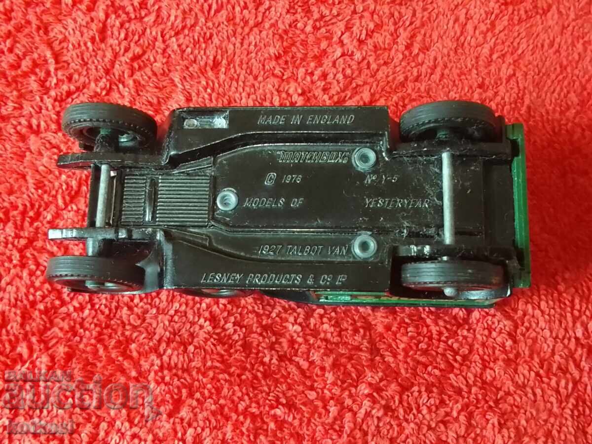 Vintage Metal Model VAN Matchbox 1978 Αγγλία Χθες 1927 - 6